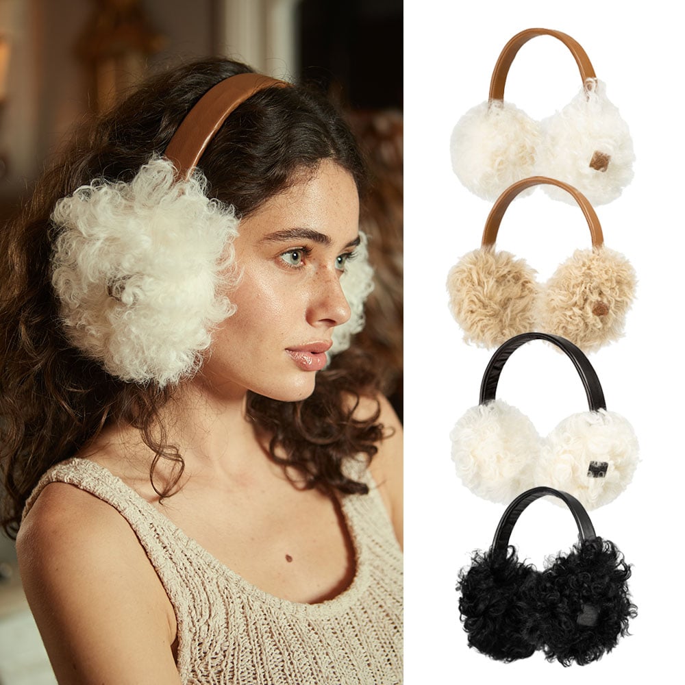 [무료배송] 호주정품 오즈웨어 성인 어그 롱 컬리 플러피 귀마개 OZWEAR UGG CS080