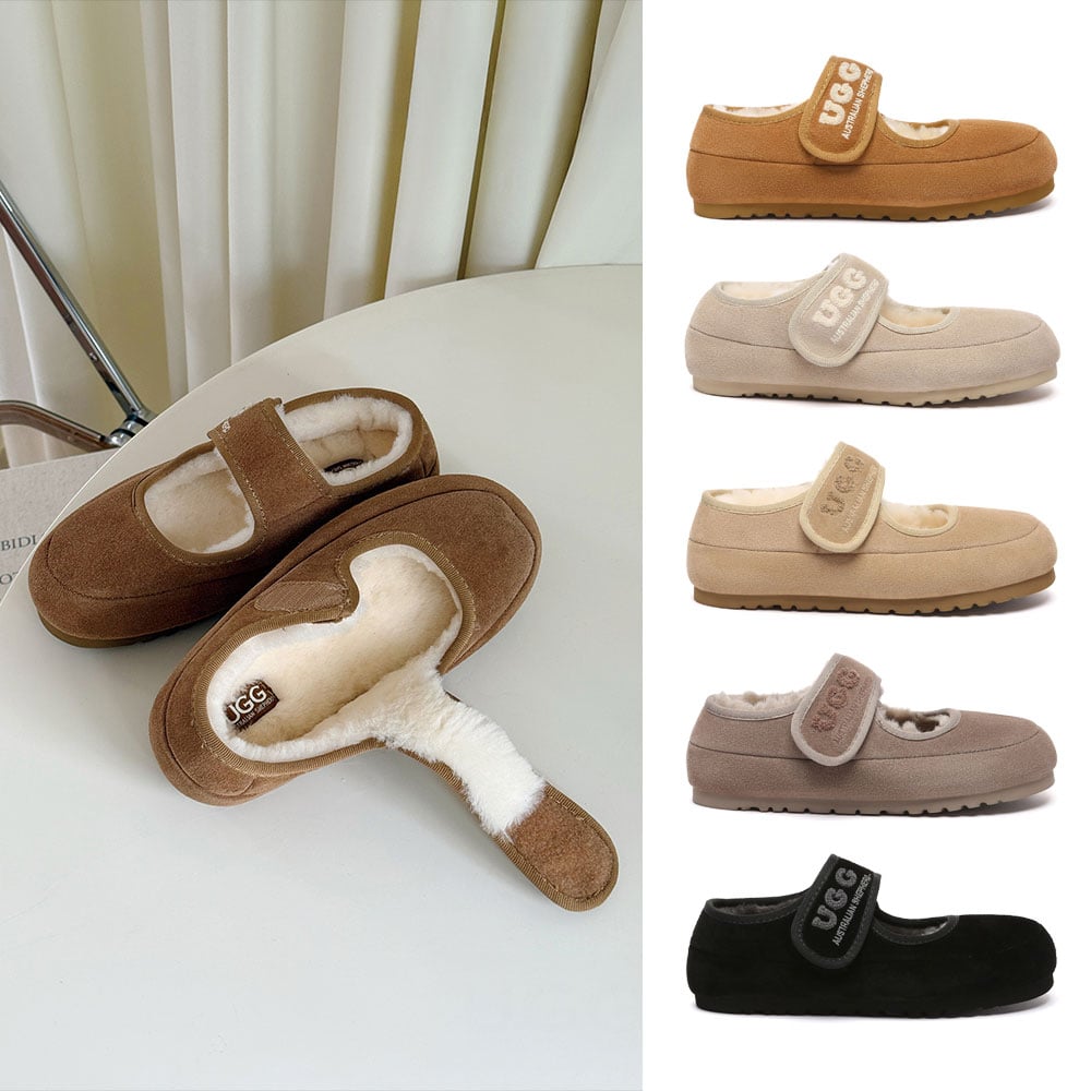 [무료배송] 호주정품 에버어그 벨비 플랫 양털 슈즈 AS UGG AS7024