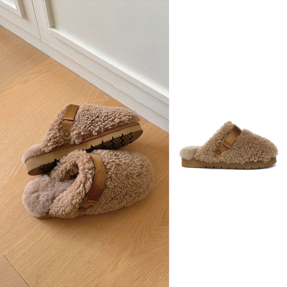 [무료배송] 호주정품 에버어그 노제트 양털 슬리퍼 AS UGG AS2110