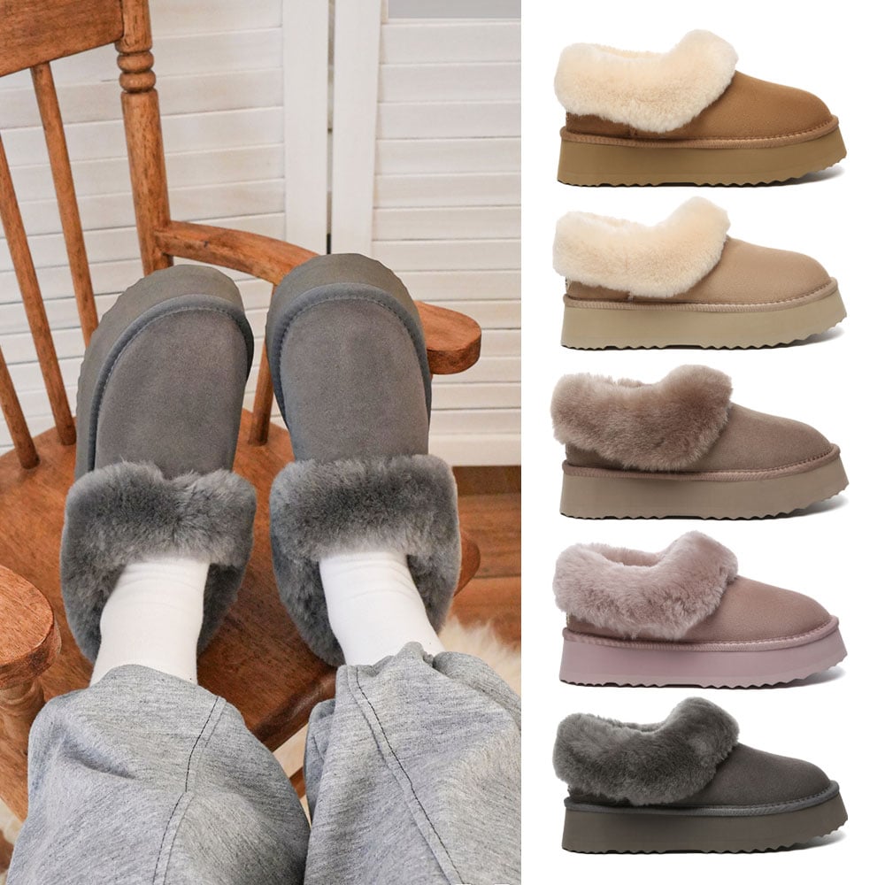 [무료배송] 호주정품 에버어그 클레리 플랫폼 슬리퍼 (굽 4cm) AS UGG AS2081