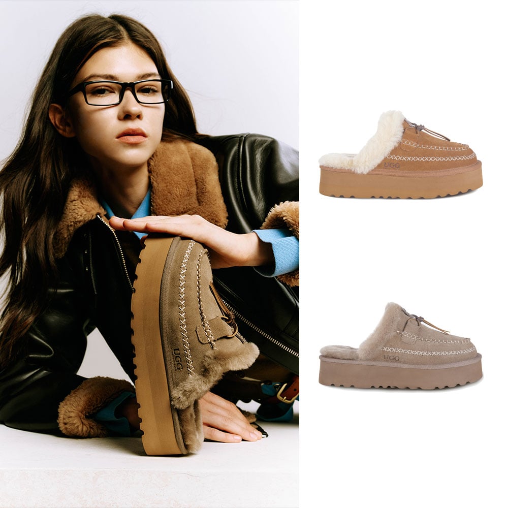 [무료배송] 호주정품 오즈라나 클래식 알파인 슬리퍼 (굽 4cm) OZLANA UGG OZ3015