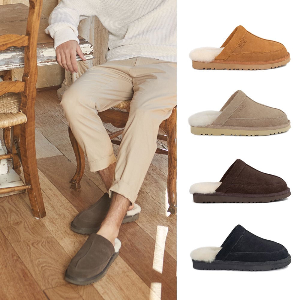 [무료배송] 호주정품 오즈웨어 어그 남성용 카터 슬리퍼 OZWEAR UGG OB750