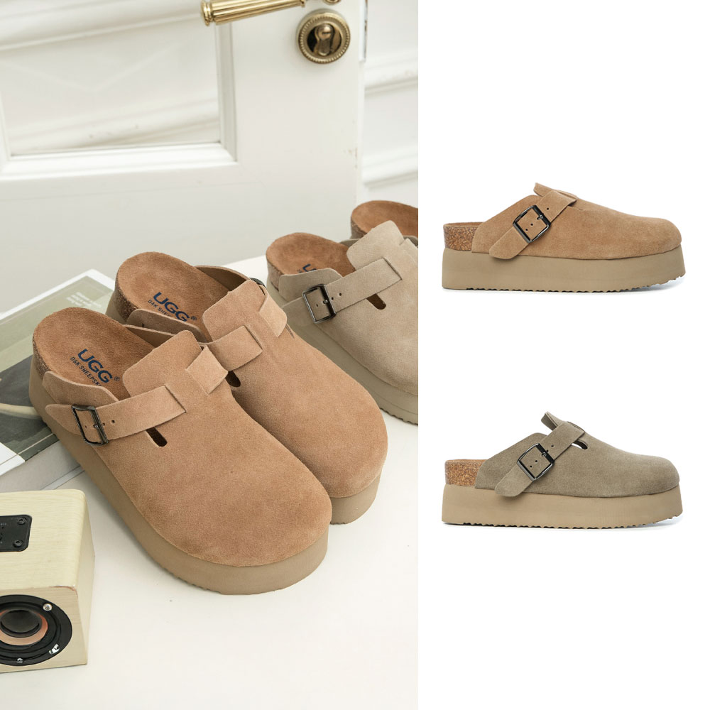 [무료배송] 호주정품 디케이 어그 리니 가죽 플랫폼 DK UGG DK1645